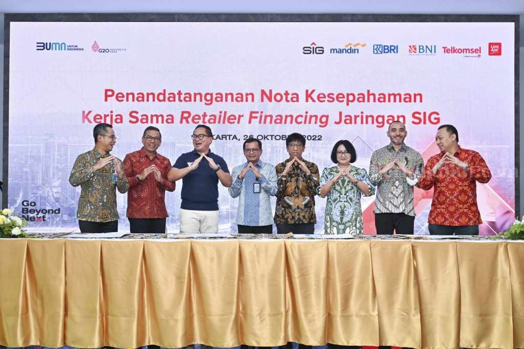 Tingkatkan Fasilitas Retailer Financing, SIG Gandeng Korporasi Ternama