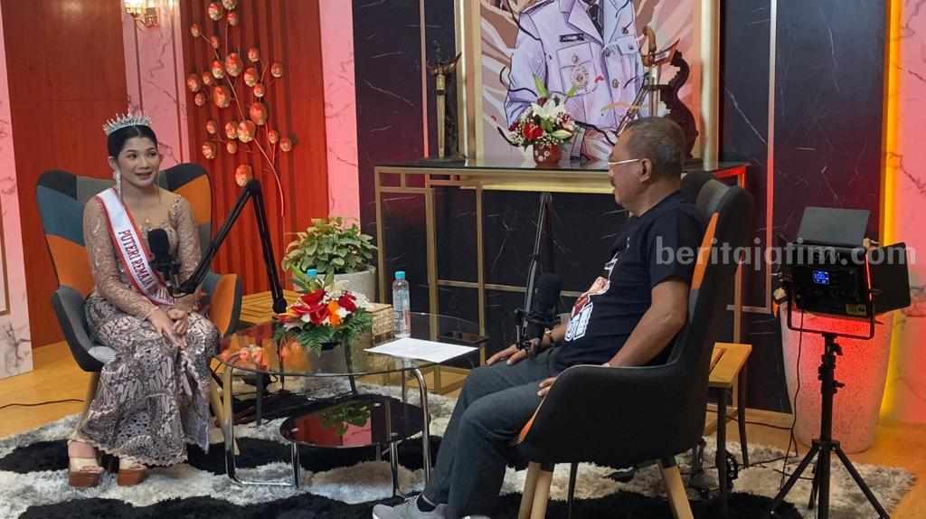 Gandeng Putri Remaja Jatim Kalila Ramanda, Armuji Sebut Ini Inspirasi Generasi Muda