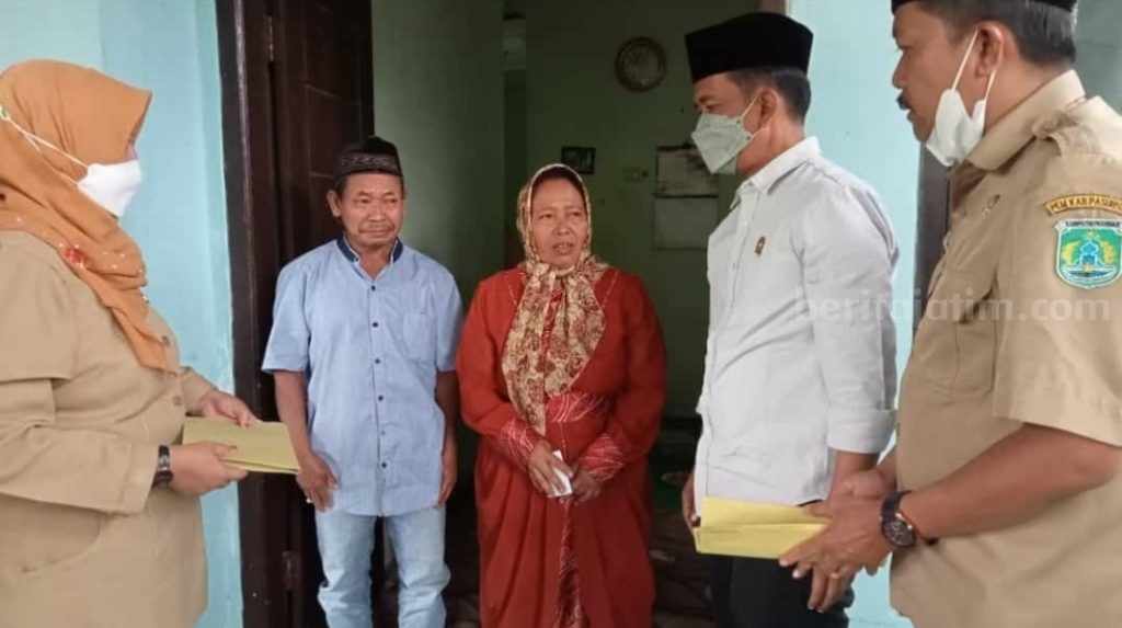 Golkar Kabupaten Pasuruan Beserta Guru SMP 2 Beri Suport Korban Tragedi Kanjuruhan Malang