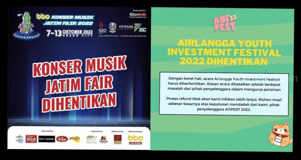 Lagi! Konser Musik di Surabaya Dibatalkan, Guyon Waton Dua Kali