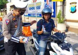 163 Pengendara Terjaring Tilang Operasi Zebra Semeru 2022 di Pamekasan