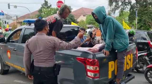 Resahkan Masyarakat, Empat Pemuda Diamankan Polresta Mojokerto