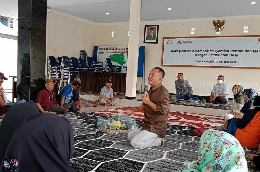 Konsorsium PDTC Gelar Dialog Masyarakat dengan Pemdes Karangjati Pasuruan