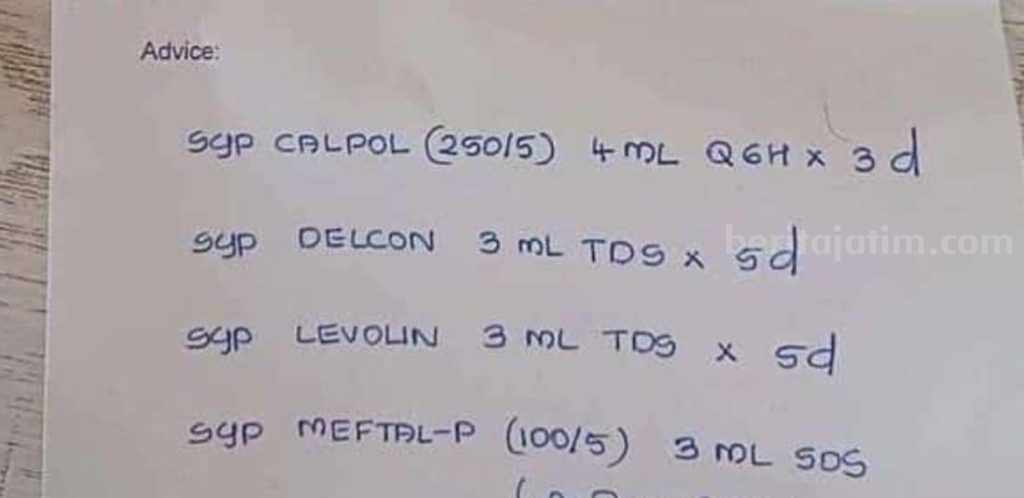 Resep Dokter Ini Viral, Tulisannya Rapi Seperti Hasil Print