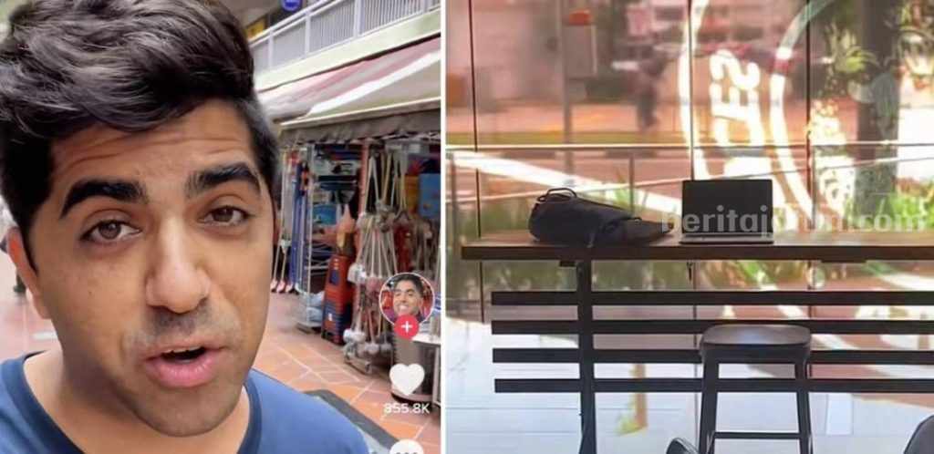 Uji Tingkat Keamanan di Singapura, Pengguna Medsos Tinggalkan Laptop di Tempat Umum