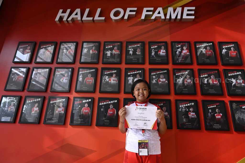 Terinspirasi Sang Kakak, Pebulutangkis Asal Bogor Ini Target Lolos Audisi PB Djarum 2022