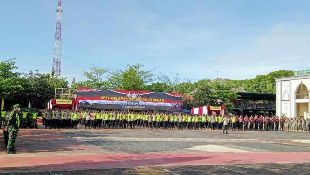Antisipasi Kerawanan Pilkades Tuban, 1.400 Personil Gabungan Diterjunkan