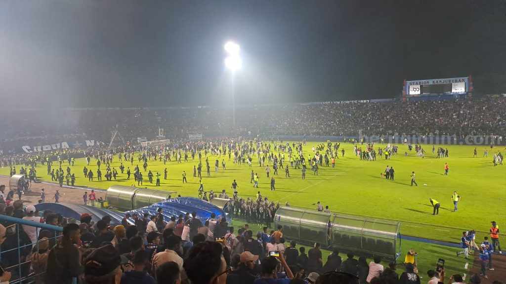 Aremania Menuntut Keadilan Dalam Tragedi Kanjuruhan