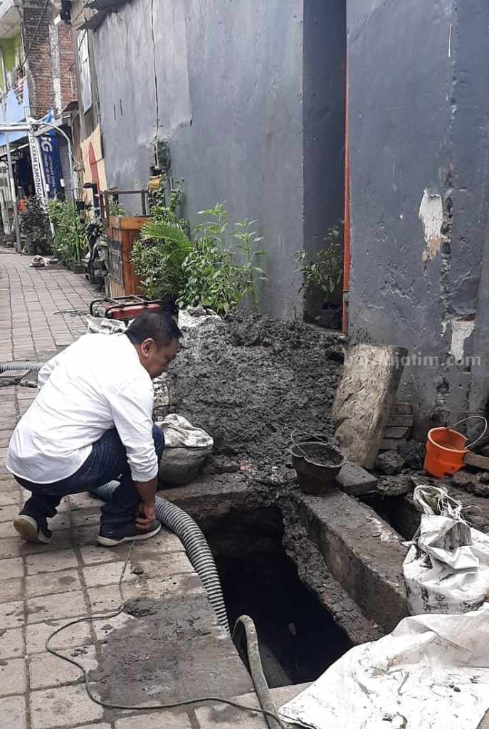 DPRD Surabaya Pantau Rehabilitasi Pipa PDAM