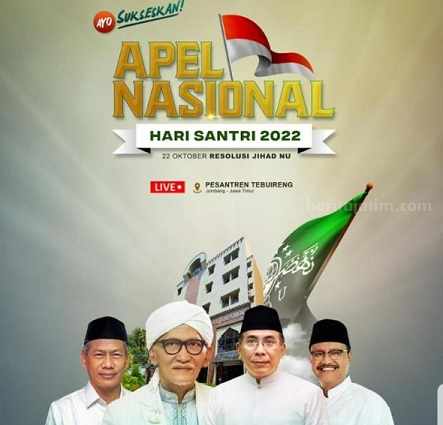 PBNU Pusatkan Apel Nasional Hari Santri 2022 di Tebuireng Jombang