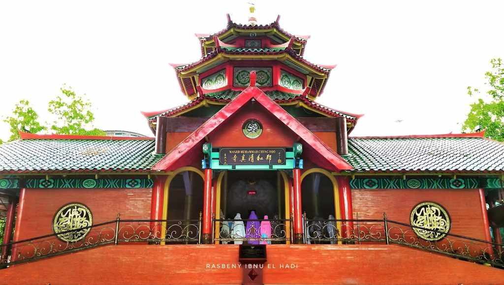 Potret masjid Muhammad Cheng Hoo.