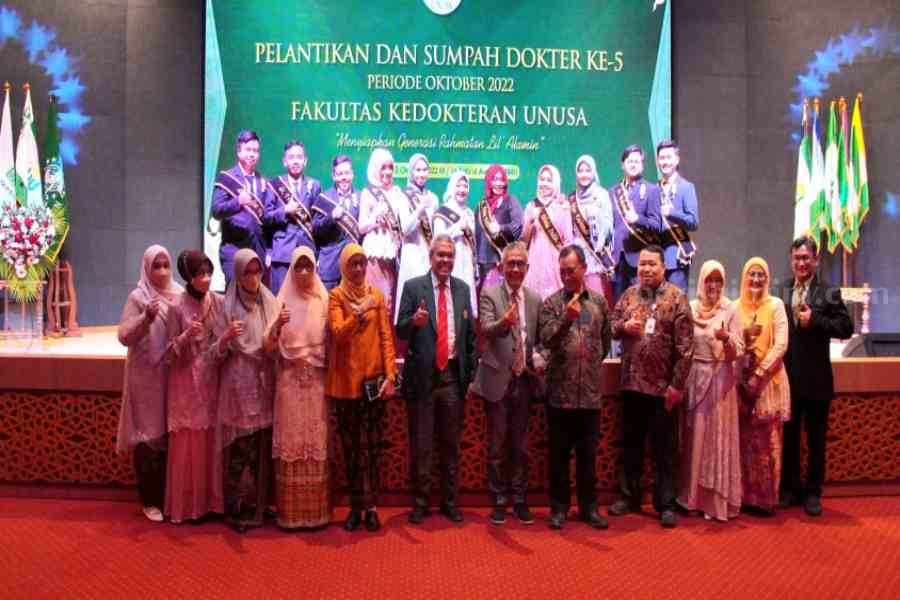 Universitas Nahdlatul Ulama Surabaya Total Hasilkan 101 Dokter