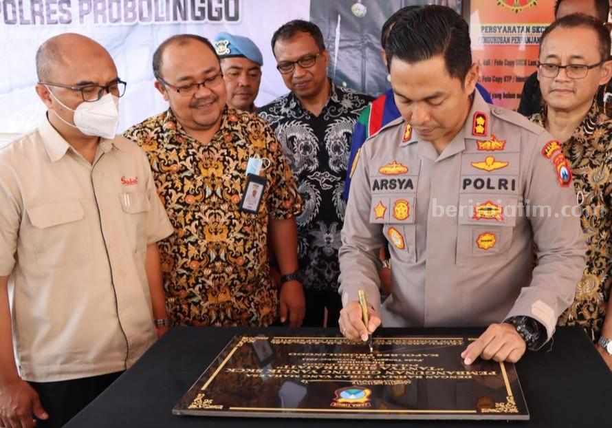 Polres Probolinggo Resmikan Gedung SKCK Baru