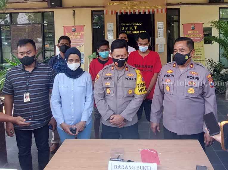 Polsek Mulyorejo Tangkap Dua Bandit Curanmor
