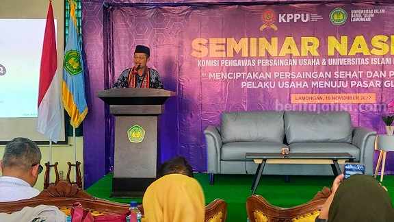 Di Unisda Lamongan, Ketua KPPU RI Sebut Masyarakat Punya Kesempatan Sama Dalam Berbisnis