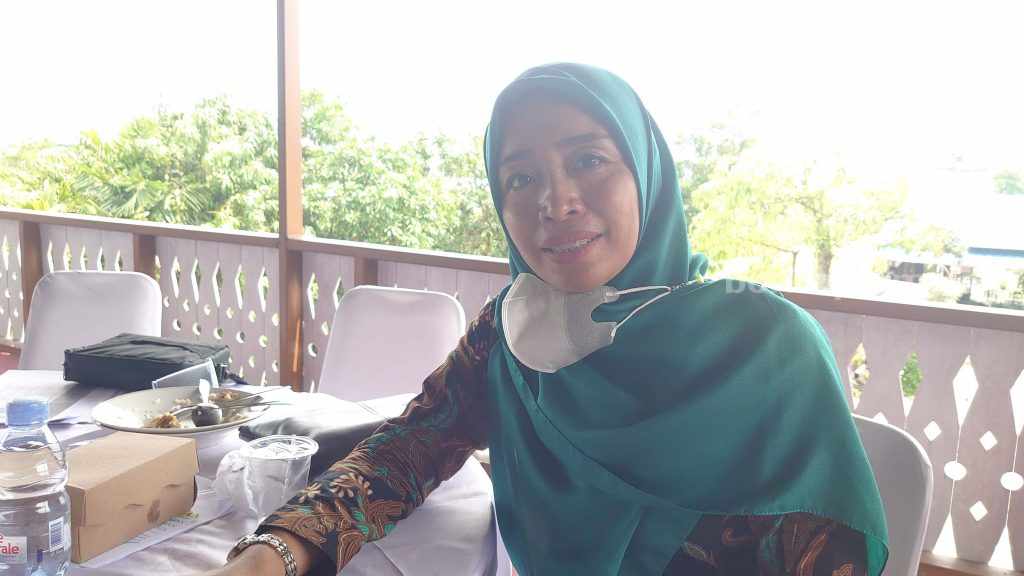 Divisi Teknis Penyelenggaraan Komisi Pemilihan Umum (KPU) Kabupaten Bojonegoro Fatma Lestari.