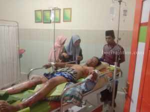 Perbaiki Atap Rumah, Kuli Bangunan di Sumenep Kesetrum