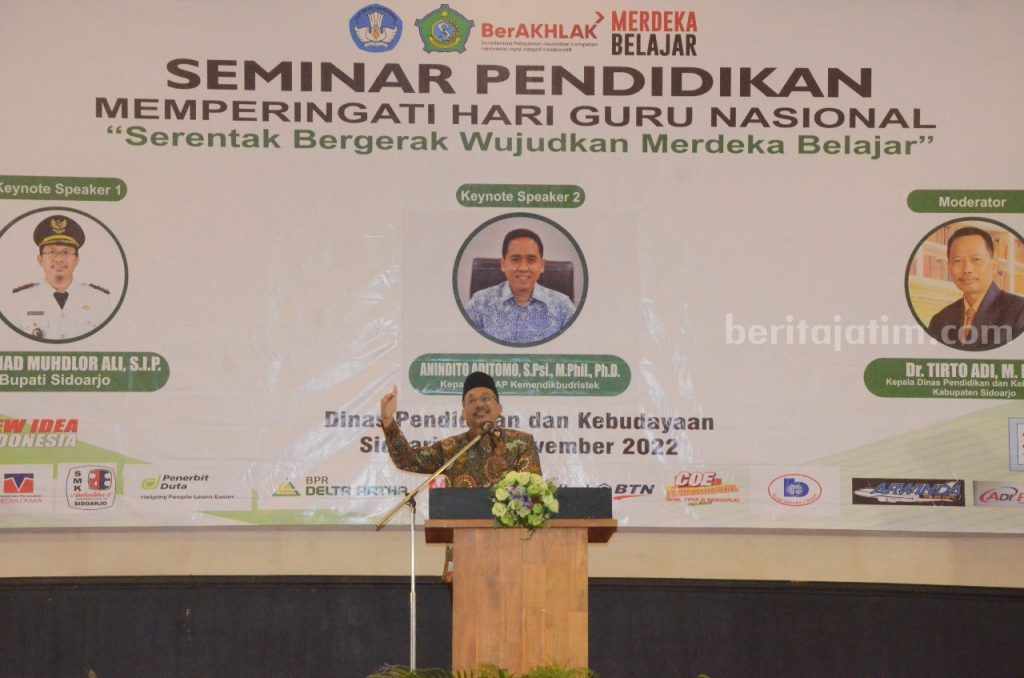Bupati Sidoarjo Dukung Implementasi Kurikulum Merdeka Belajar