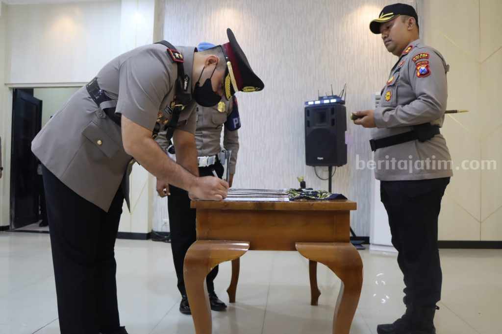 Mutasi, Ini Pejabat Baru Wakapolres dan Kasat Lantas Polres Ngawi
