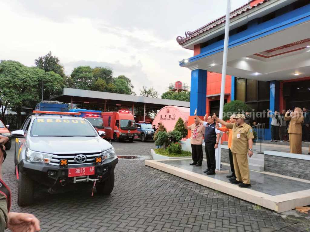 Gempa Cianjur, Pemprov Jatim Berangkatkan Bantuan Logistik dan Dukungan Personel ke Lokasi