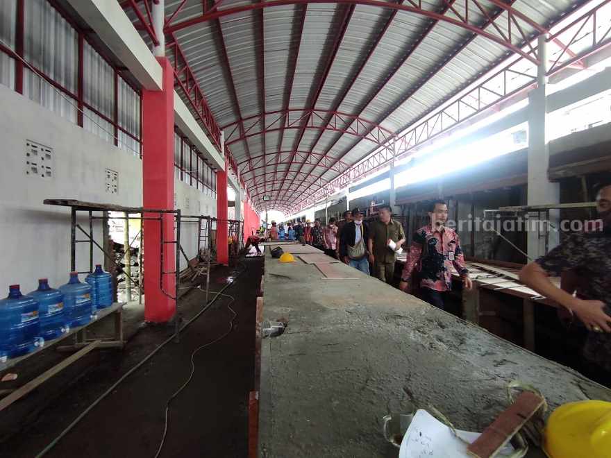 DPRD Kota Blitar Marah Pembangunan 2 Pasar Lamban