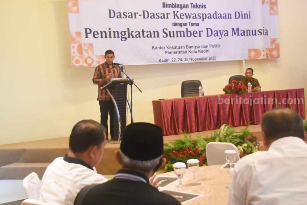 Wali Kota Kediri Harapkan Peserta Bimtek Jadi Agen Yang Baik Untuk Masyarakat