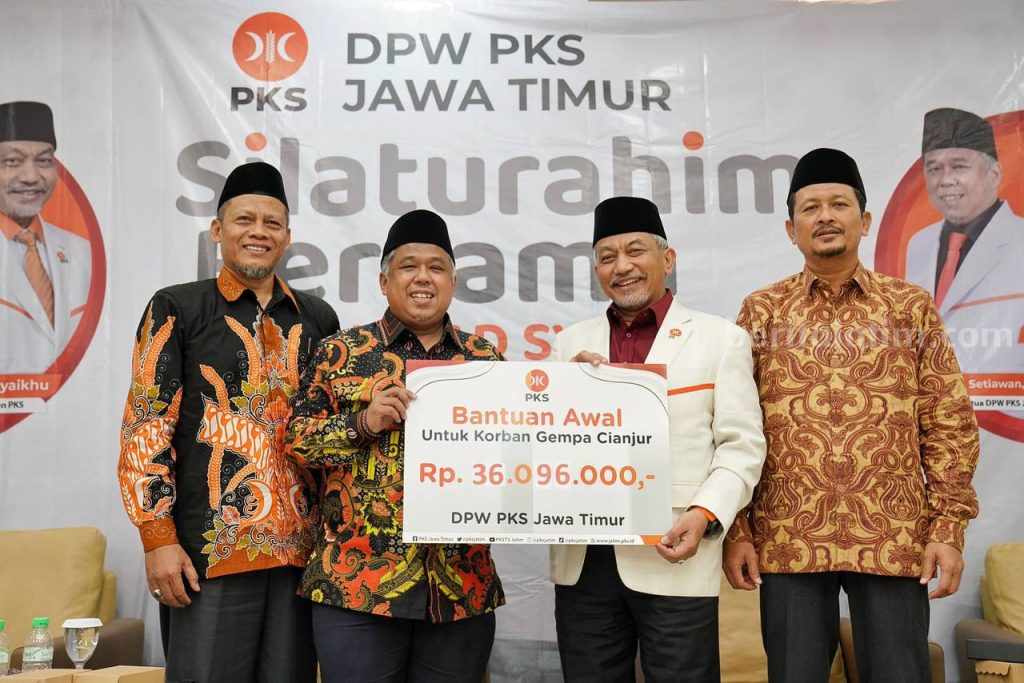 PKS Jatim Galang Dana Korban Gempa Cianjur