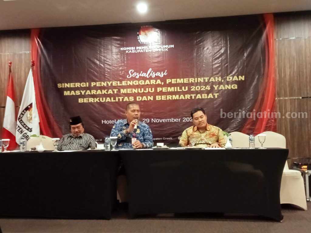 Tahapan Pemilu Serentak Dimulai Tahun 2023, KPU Gresik Siapkan Anggaran Rp 10 Miliar