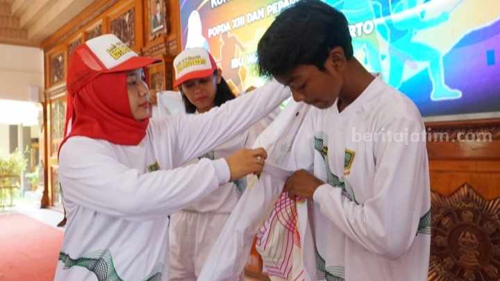Ini Harapan Wali Kota Mojokerto untuk Kontingen Popda dan Pepaperda
