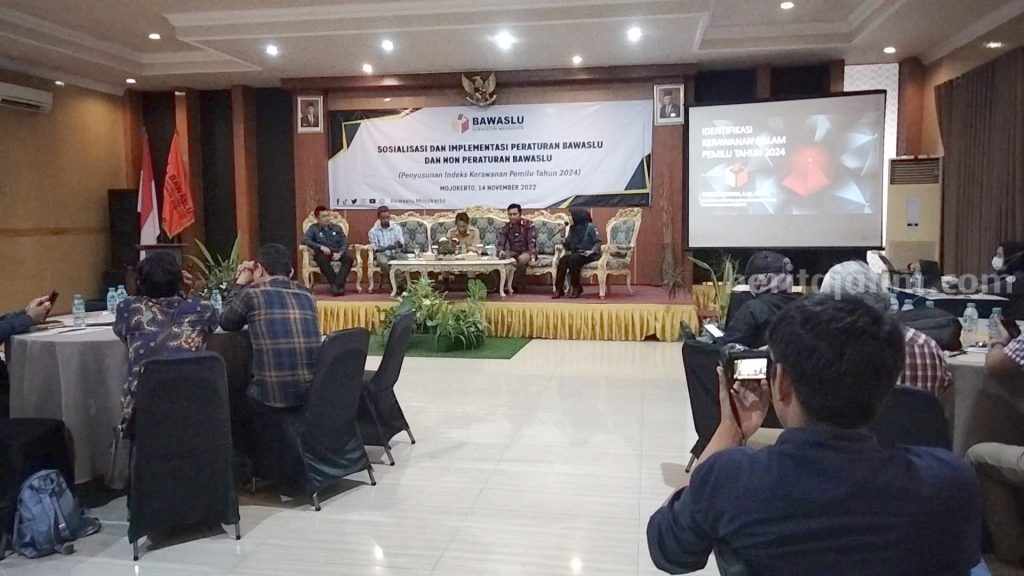 Pemilu 2024, Bawaslu Kabupaten Mojokerto Waspadai Tahapan Pencalonan