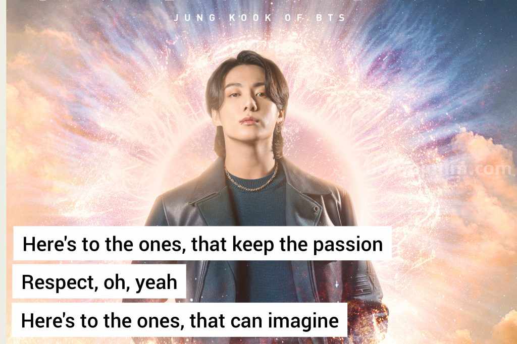 Lirik Lagu Dreamers – Jung Kook Piala Dunia 2022 Beserta Kredit Musiknya