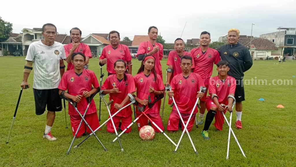 Sepak Bola Amputasi Piala Menpora, Persaid Jember Hadapi Sebad Depok