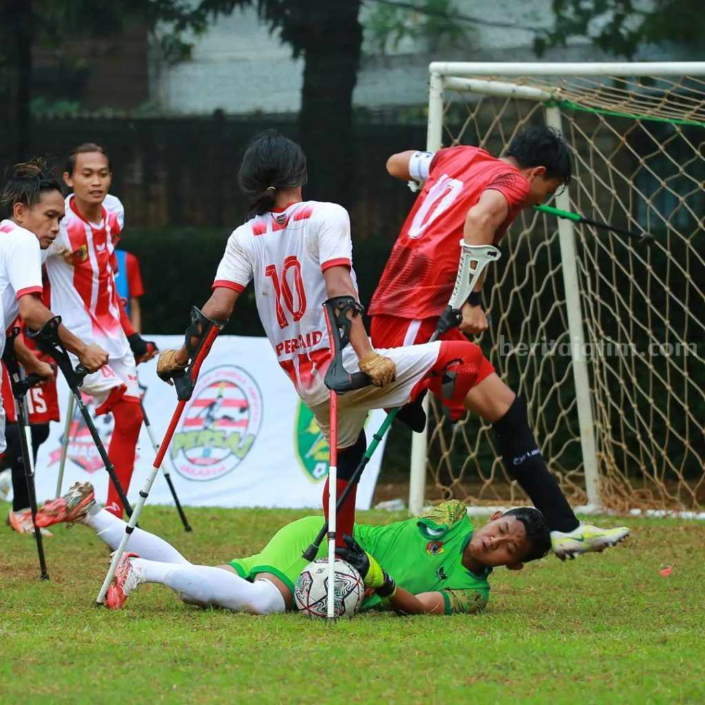 Semifinal Sepak Bola Amputasi Piala Menpora, Persaid Jember Kalah Adu Penalti Lawan Jakarta