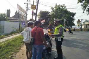 Polres Sumenep Pastikan Tak Ada Lagi Tilang Manual di Jalan