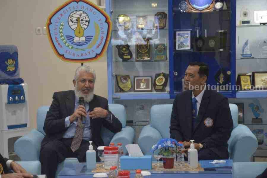 Universitas Hang Tuah Surabaya Terima Kunjungan Rektor Bahria University Pakistan