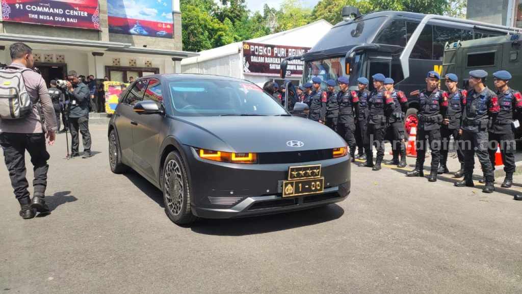Kapolri Gunakan Ioniq 5 Sebagai Kendaraan Dinas di KTT G20, Cat dan Lampunya Lebih Menarik