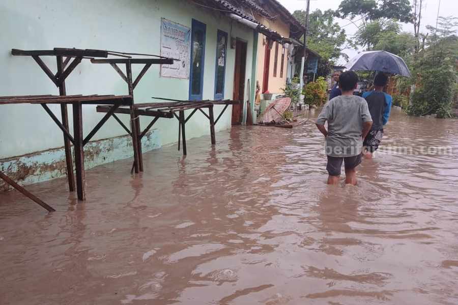 Rumah Warga Kraksaan Probolinggo Terendam Banjir