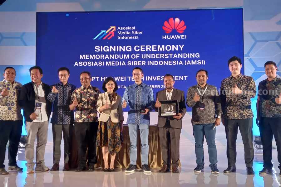 Gandeng Huawei, AMSI Genjot Kecakapan Digital Awak Media Siber