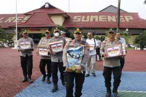 Peduli Gempa Cianjur, Kapolres Sumenep Turun Galang Dana ke Anggota