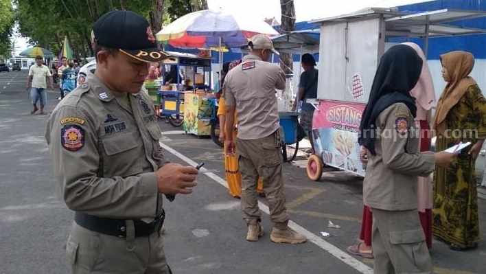 Pembangunan Alun-alun Trunojoyo Hampir Rampung, PKL Dilarang Berjualan