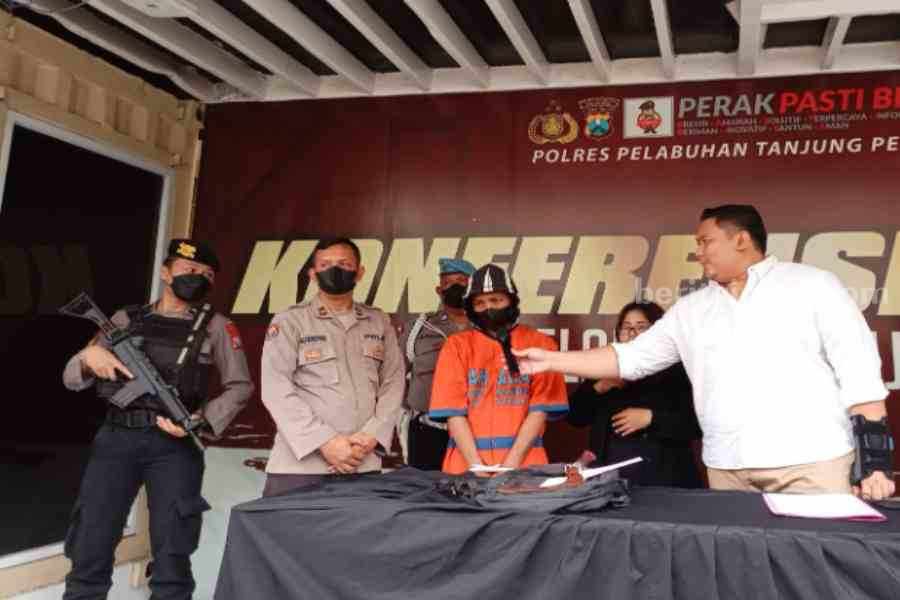 Residivis Narkoba Bacok Pengendara di Jalan Tenggumung Surabaya