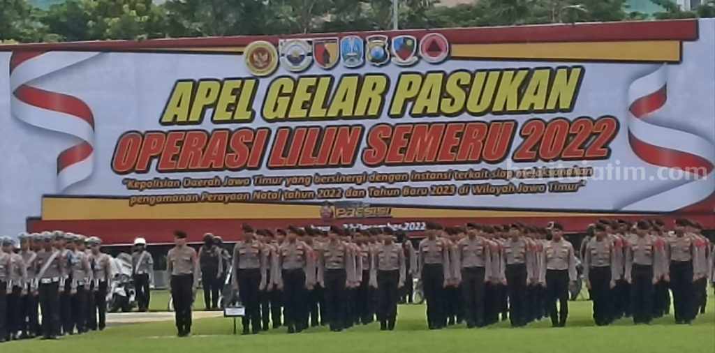 Amankan Tahun Baru, Polda Jatim Kerahkan 18.885 Personel