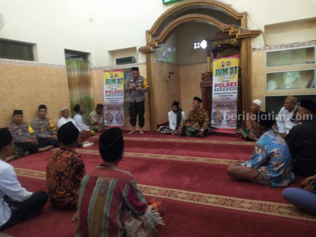 Jumat Curhat, Kapolres Jombang Diwaduli Pencurian Itik dan Balap Liar