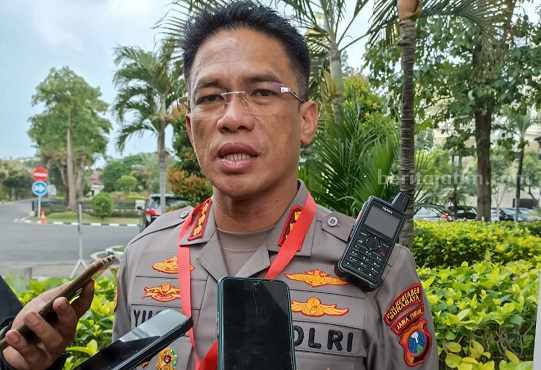 Persiapan Nataru, Polrestabes Surabaya Gelar Penyekatan di Batas Kota