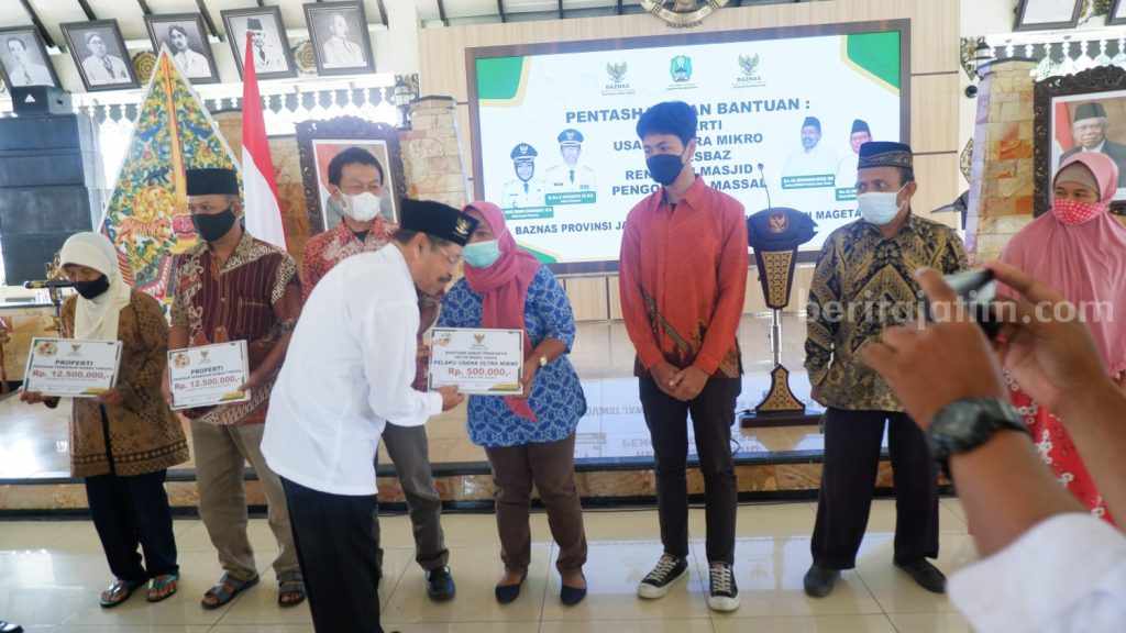 Bupati Magetan Ucapkan Terima Kasih pada Baznas Jatim