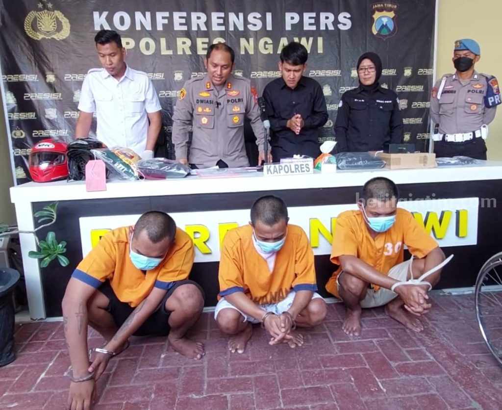 Seminggu Keluar Penjara, Eh.. Iseng Membegal Gadis di Ngawi