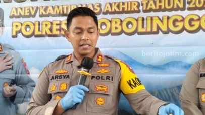Polres Probolinggo Tindak Tegas Pengguna Knalpot Brong pada Malam Tahun Baru