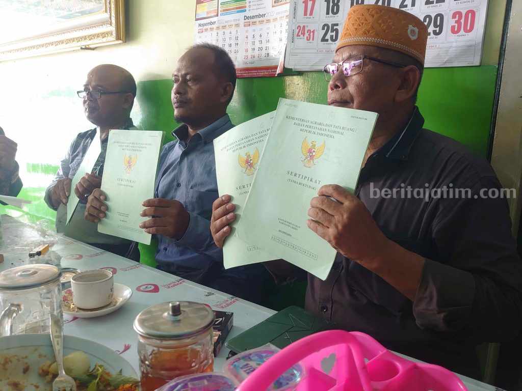 Penerima Sertifikat Tanah Bermasalah dari BPN Bojonegoro Lapor Polisi