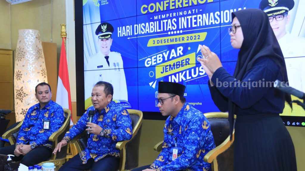 Bupati Hendy akan Evaluasi Perbup Perlindungan Disabilitas Kabupaten Jember