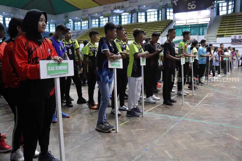23 Tim Putra dan 16 Tim Putri Ikuti Kejurprov Bola Voli Junior di Gresik